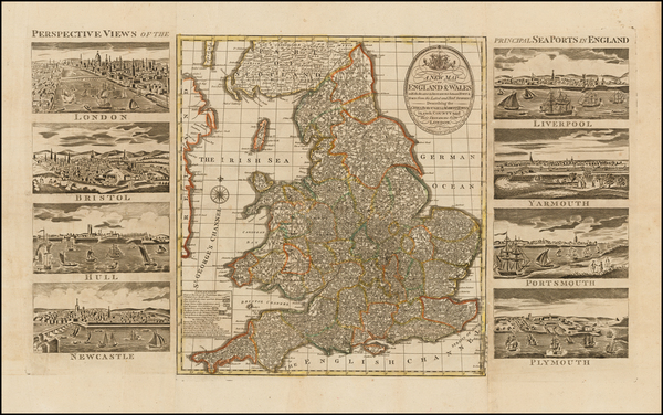 76-British Isles Map By George Thompson