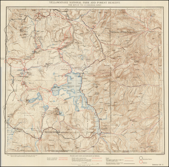 76-Rocky Mountains Map By U.S. Geological Survey