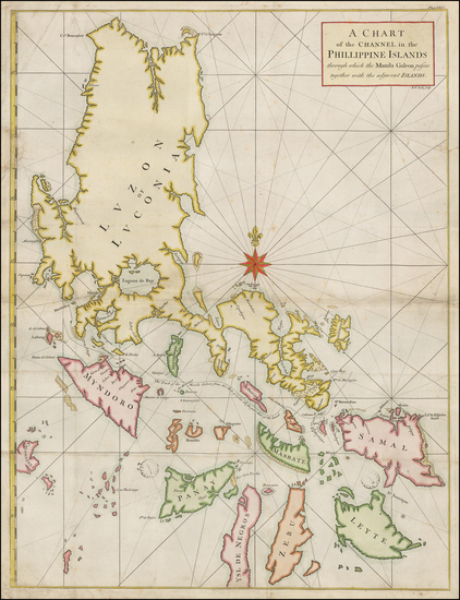 11-Philippines Map By George Anson / Richard William Seale