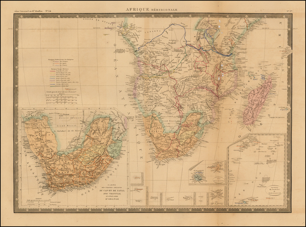 67-South Africa Map By Anonymous