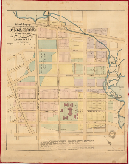 12-New York City Map By John Bute Holmes