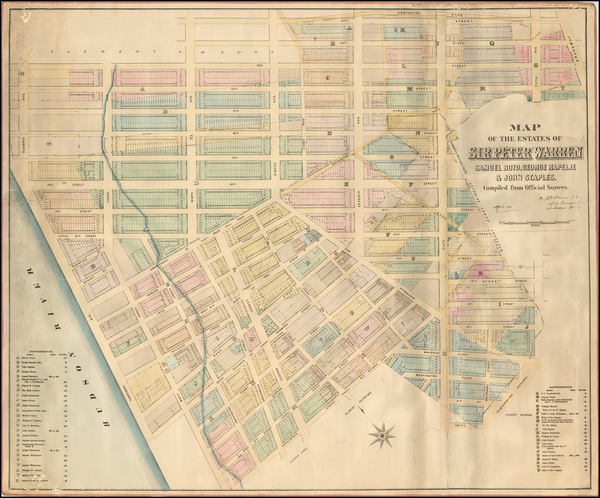 6-New York City Map By John Bute Holmes