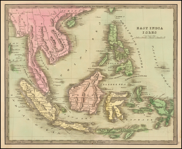 57-Southeast Asia and Philippines Map By Jeremiah Greenleaf