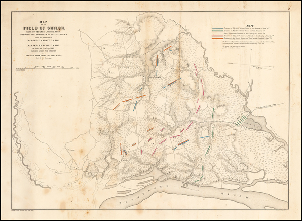 31-South Map By United States Bureau of Topographical Engineers