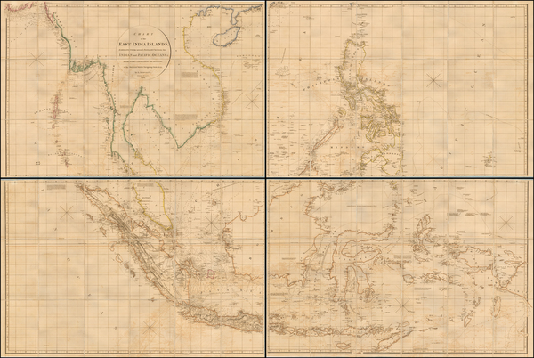 47-China, Southeast Asia, Philippines and Other Islands Map By Aaron Arrowsmith