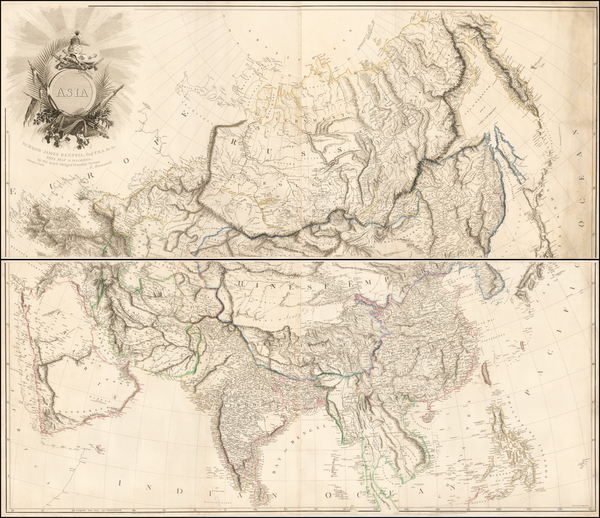 3-Asia Map By Aaron Arrowsmith