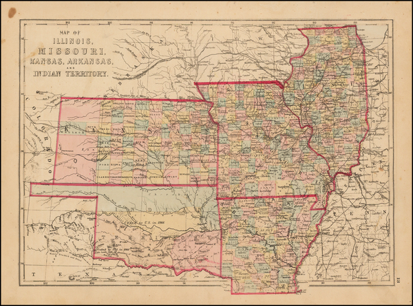 81-Midwest and Plains Map By J. David Williams