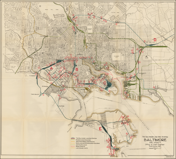 1-Mid-Atlantic Map By United States GPO