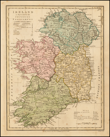 82-Ireland Map By Robert Wilkinson