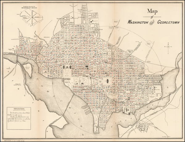 24-Mid-Atlantic, Washington, D.C. and Southeast Map By U.S. Government