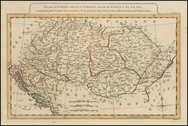 52-Hungary, Romania and Balkans Map By Richard Palmer