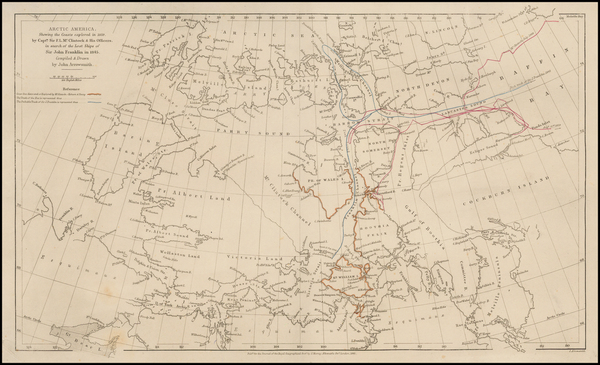 36-Polar Maps and Canada Map By John Arrowsmith