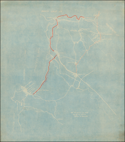 12-California Map By Anonymous