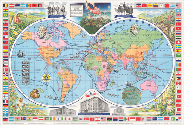 62-World and World Map By McCormick & Company