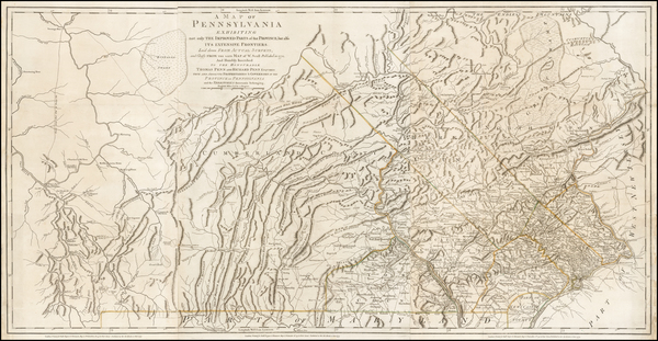 2-Pennsylvania Map By Nicholas Scull