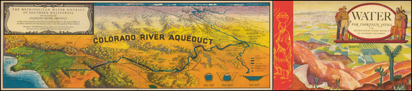 43-California Map By Metropolitan Water District