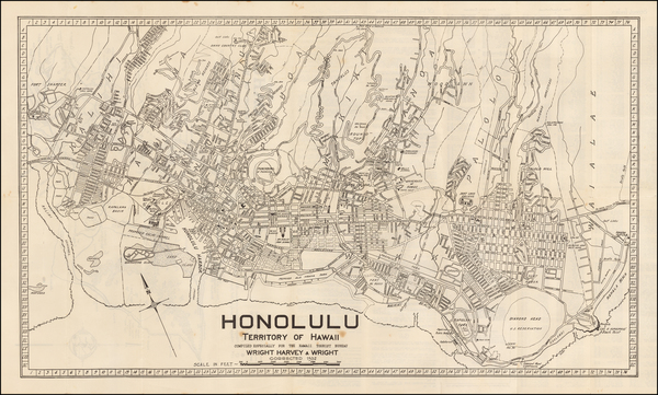 74-Hawaii and Hawaii Map By Hawaii Tourist Bureau