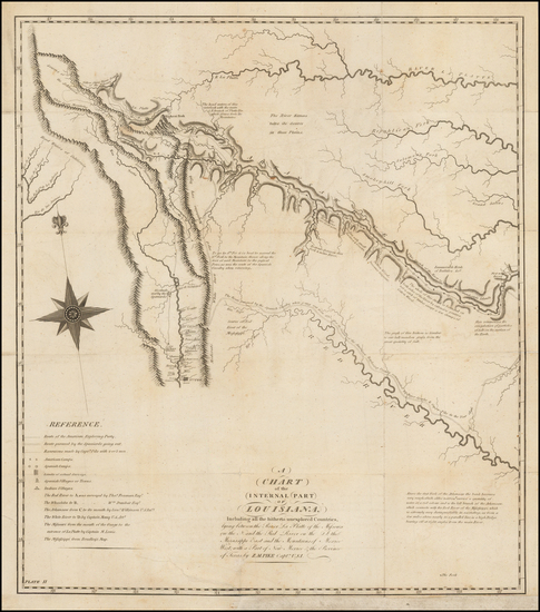 24-Texas, Plains, Southwest and Rocky Mountains Map By Zebulon Montgomery Pike
