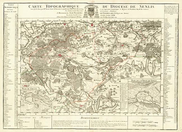 34-Europe and France Map By Guillaume De L'Isle