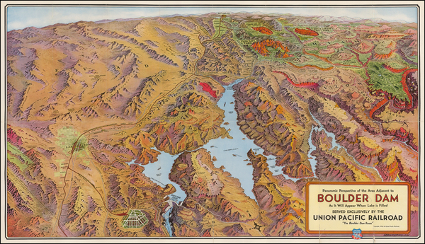 17-Southwest and California Map By Gerald  Allen Eddy