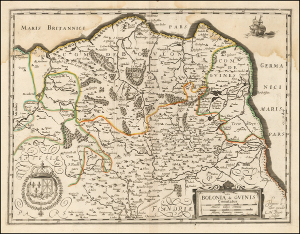 8-Nord et Nord-Est Map By Jean Le Clerc