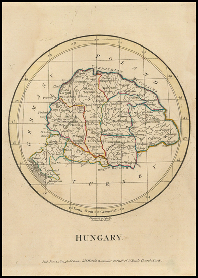 78-Hungary and Balkans Map By John Cooke