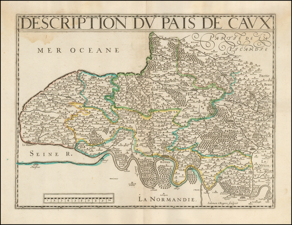 98-Normandie Map By Salomon Rogers