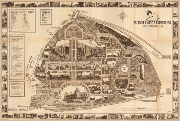 18-British Isles, London and Pictorial Maps Map By J. C. Betts