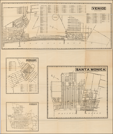 89-Los Angeles Map By 