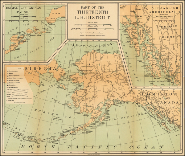 69-Alaska Map By Andrew B. Graham