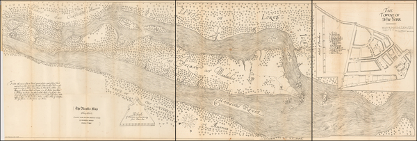 54-New York City Map By Valentine's Manual