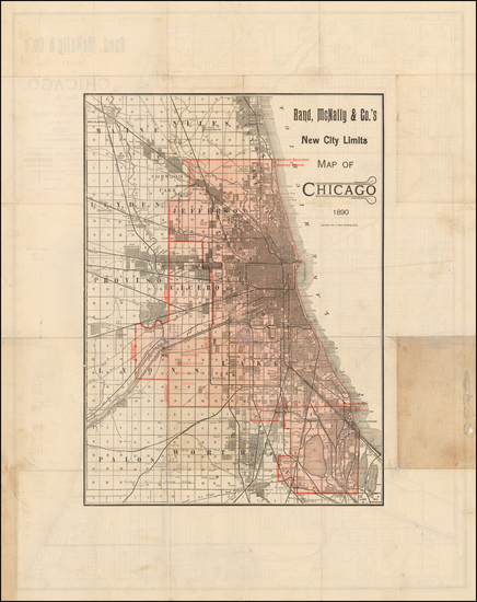 16-Midwest Map By Rand McNally & Company