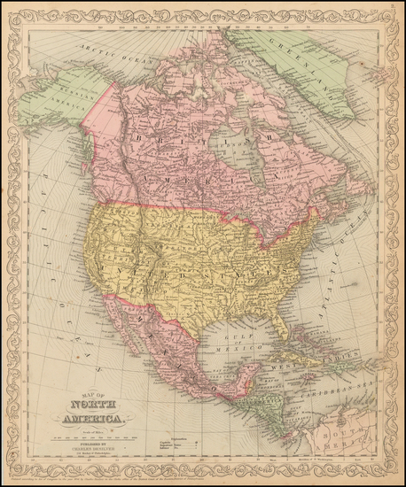 18-North America Map By Charles Desilver