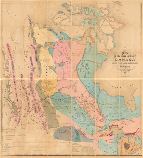 61-Canada Map By Thomas Devine