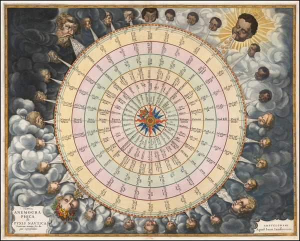 5-Celestial Maps and Curiosities Map By Jan Jansson