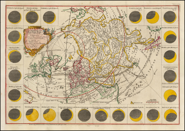 18-World, World, Atlantic Ocean, Europe, Europe and Celestial Maps Map By Thomas Jefferys