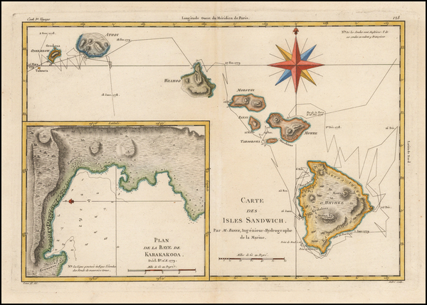 4-Hawaii and Hawaii Map By Rigobert Bonne