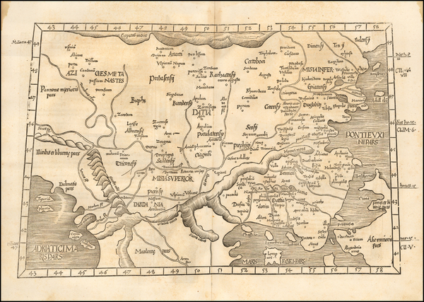 86-Romania, Balkans and Greece Map By Lorenz Fries