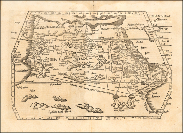 36-Africa, North Africa and West Africa Map By Lorenz Fries