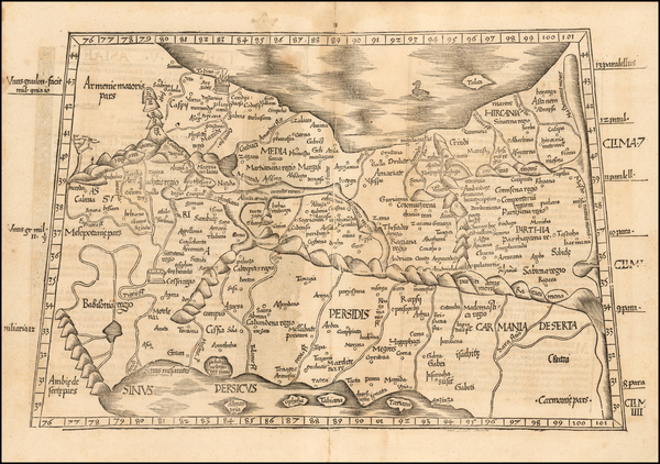 60-Persia & Iraq Map By Lorenz Fries