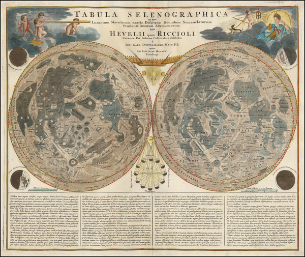 15-Celestial Maps Map By Johann Baptist Homann