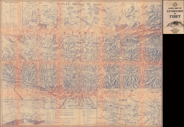 14-India and Central Asia & Caucasus Map By Mandala Graphic Art