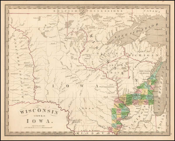 92-Midwest Map By Jeremiah Greenleaf