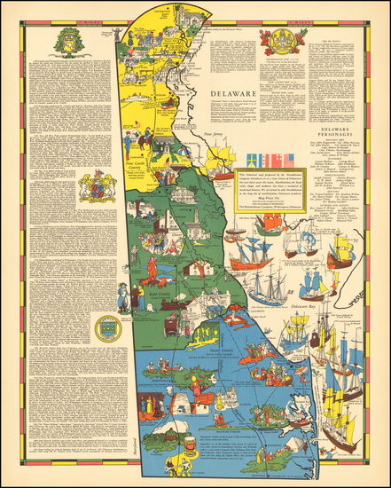 58-Mid-Atlantic Map By R.T. Aitchison