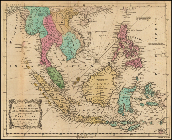 80-Southeast Asia, Philippines and Other Islands Map By Universal Magazine