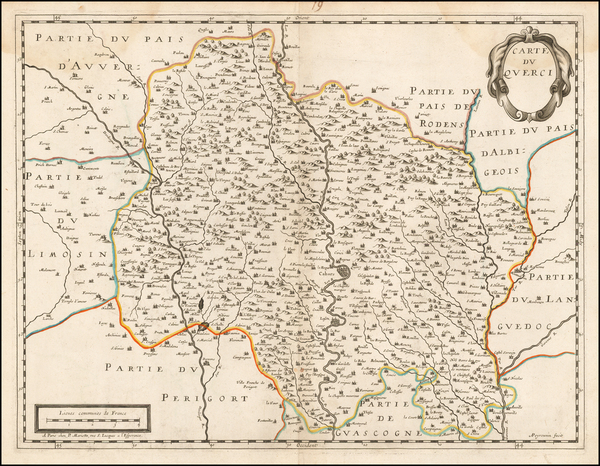 22-France and Grand Sud-Ouest Map By Pierre Mariette