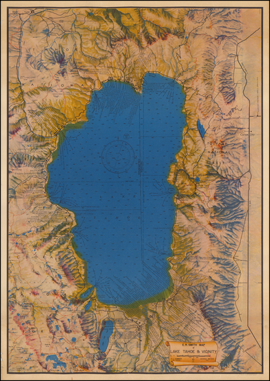 19-California Map By E. R. Smith