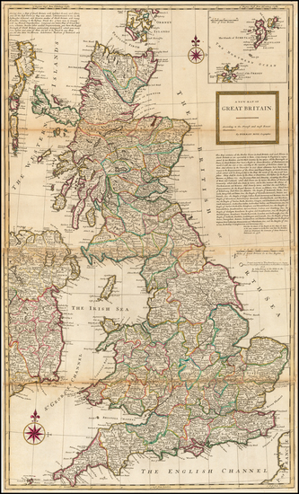 12-England Map By Herman Moll