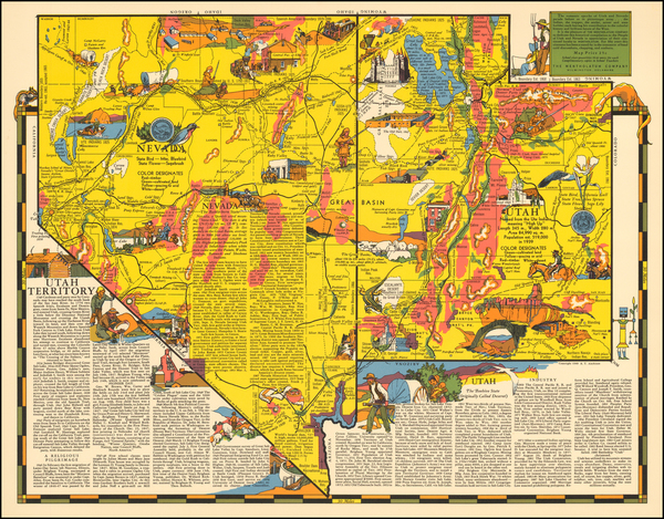 22-Southwest and Rocky Mountains Map By R.T. Aitchison