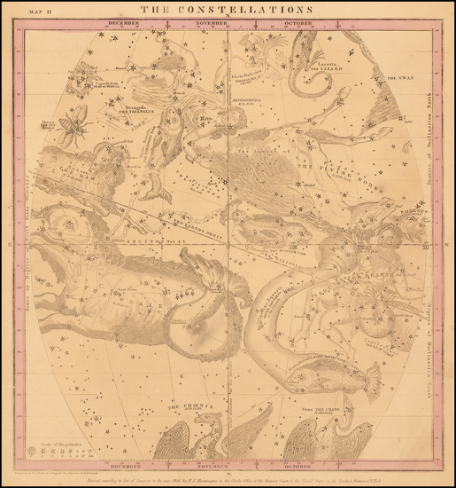 78-Celestial Maps Map By Elijah J. Burritt